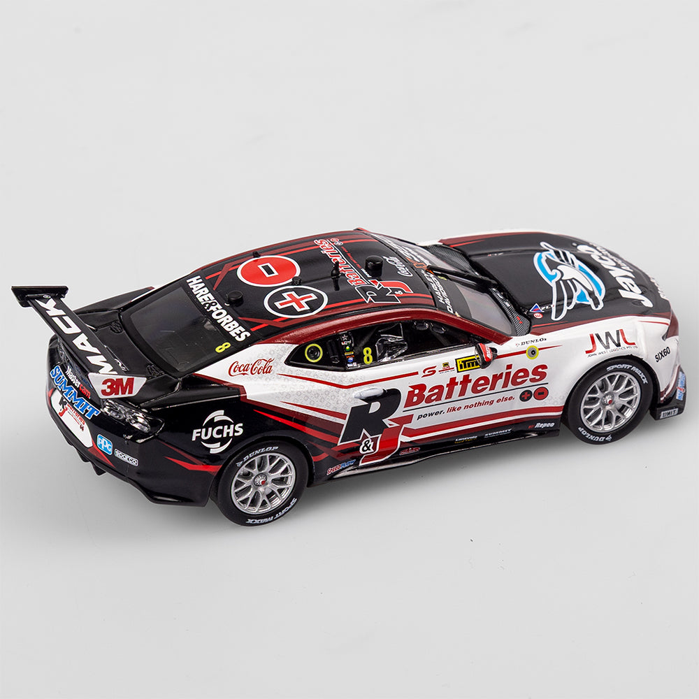 1:43 Brad Jones Racing R&J Batteries #8 Chevrolet Camaro ZL1 - 2024 Supercars Championship Season