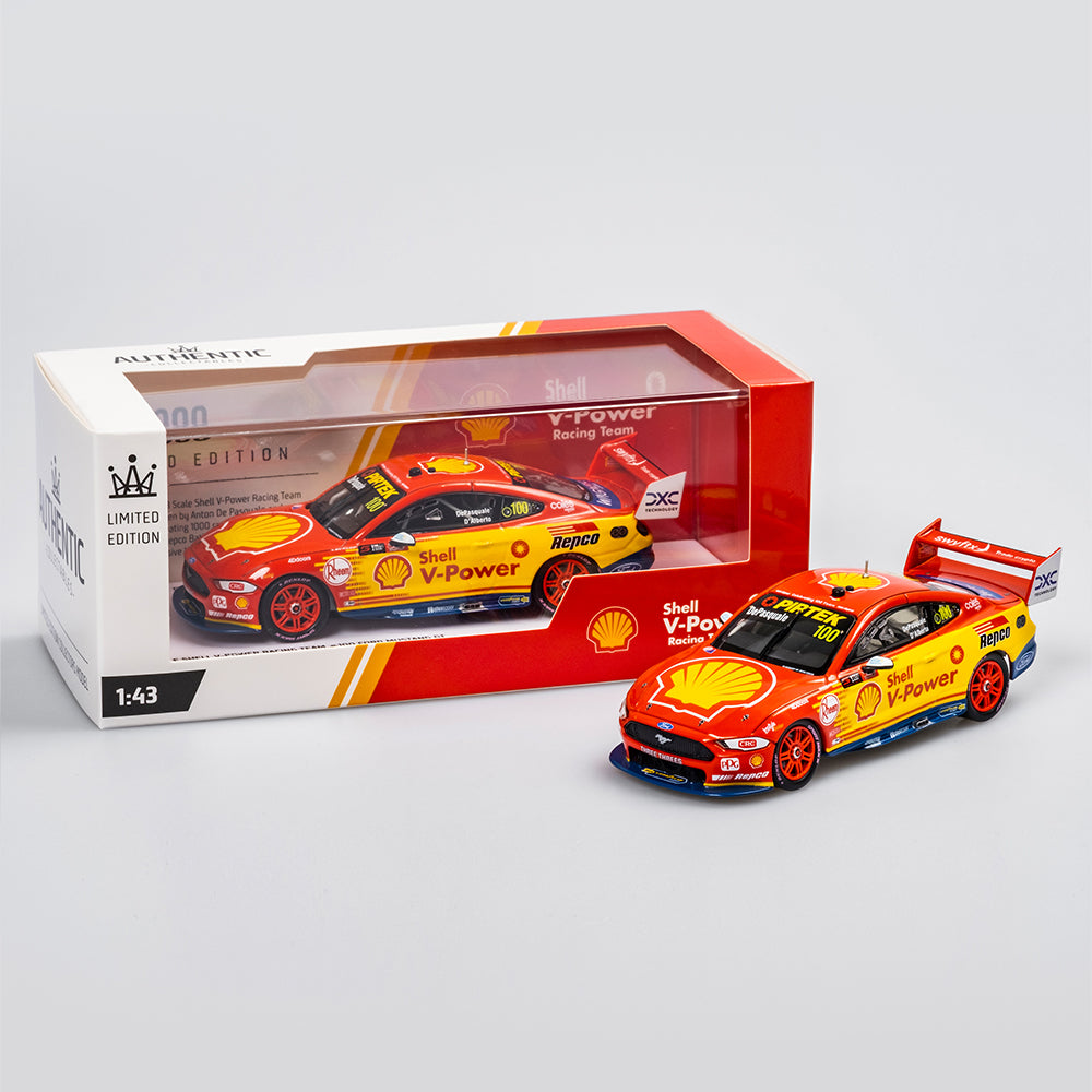 V Power Racing 100 Color 1:43 Shell V-Power Racing Team #100 Ford Mustang GT - 2022 Repco Bathu ...
