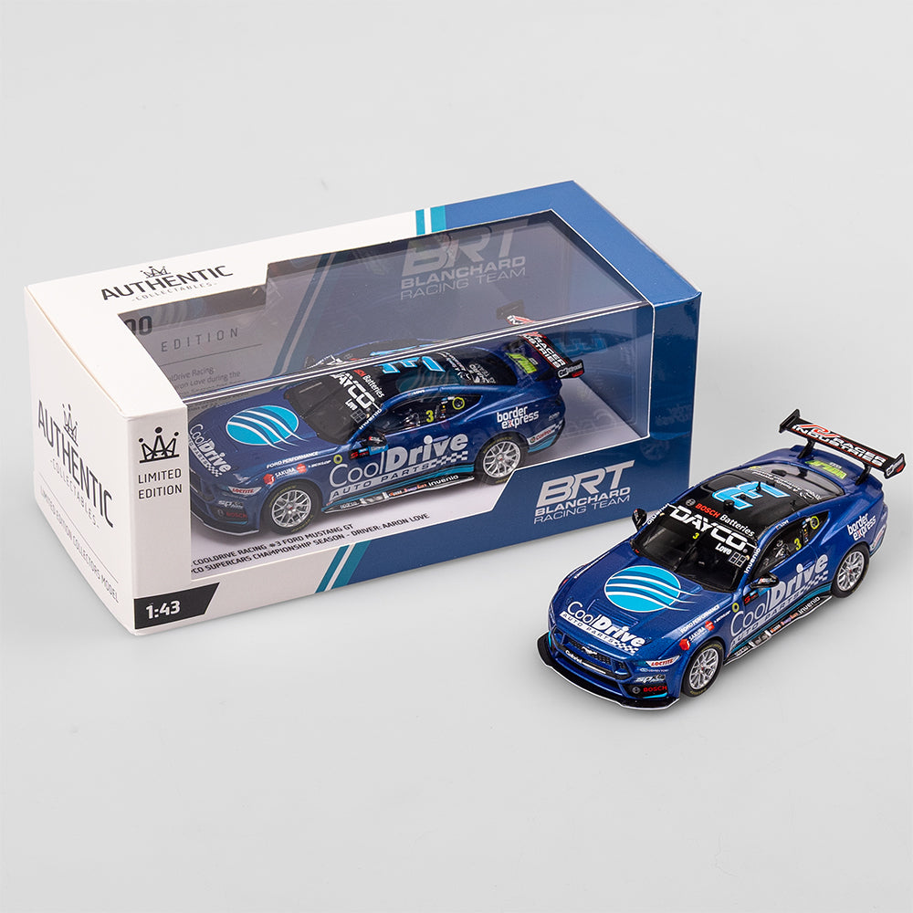 1:43 CoolDrive Racing #3 Ford Mustang GT - 2024 Supercars Championship Season