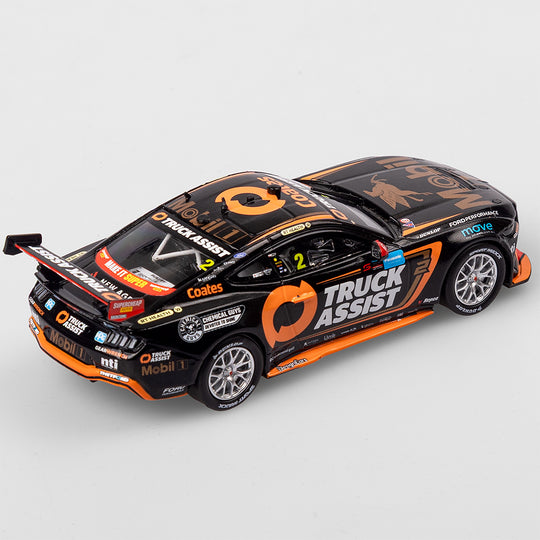 1:43 Mobil 1 Truck Assist Racing #2 Ford Mustang GT - 2024 Sydney SuperNight (Mobil 1 50th Anniversary Gold Livery)