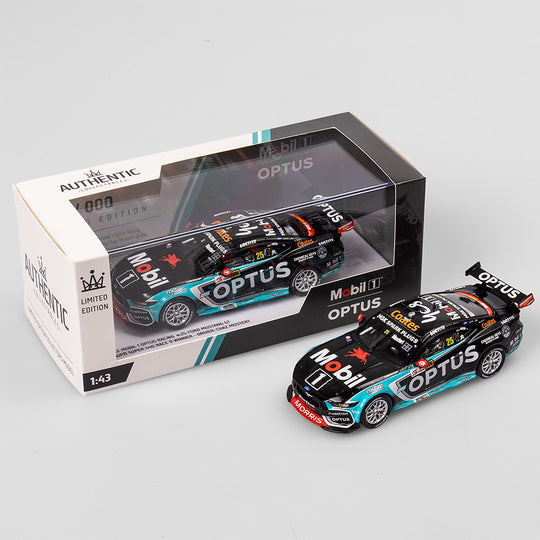1:43 Mobil 1 Optus Racing #25 Ford Mustang GT - 2025 ITM Taupo Super 440 Race 9 Winner