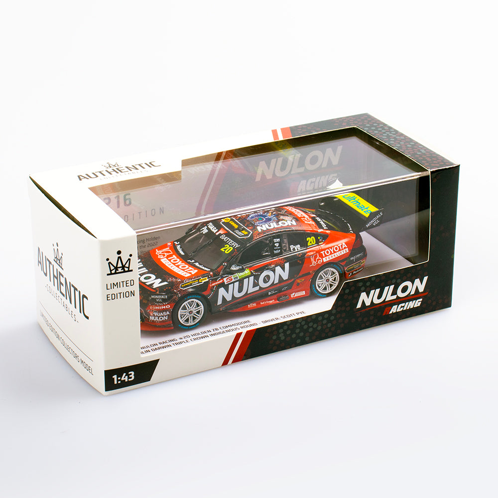 1:43 Nulon Racing #20 Holden ZB Commodore - 2022 Darwin Triple Crown Indigenous Round