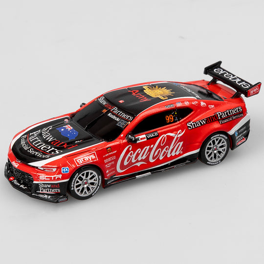 1:64 Coca-Cola Racing By Erebus #99 Chevrolet Camaro ZL1 - 2023 Supercars Championship Winner