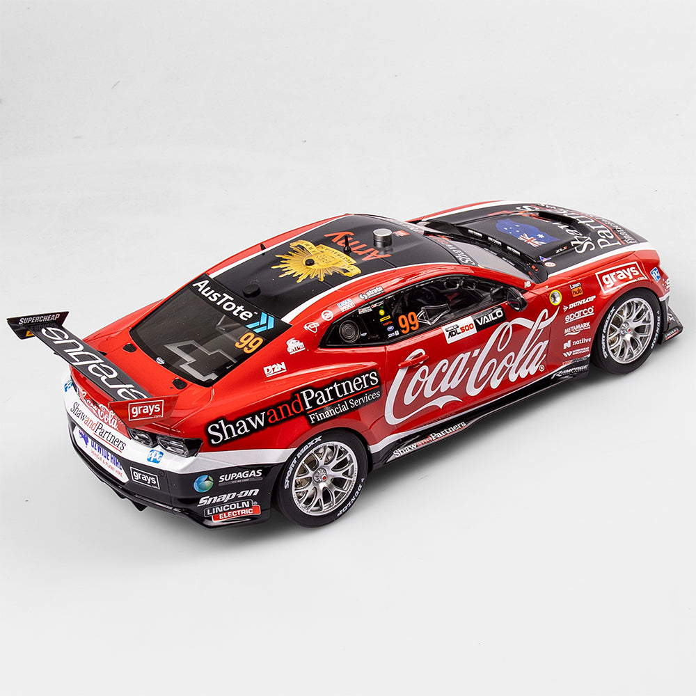 1:12 Coca-Cola Racing By Erebus #99 Chevrolet Camaro ZL1 - 2023 Supercars Championship Winner