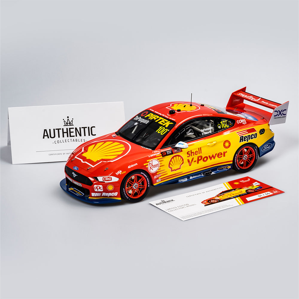 1:12 Shell V-Power Racing Team #100 Ford Mustang GT - 2022 Repco Bathurst 1000 (DJR 1000 Races Livery)