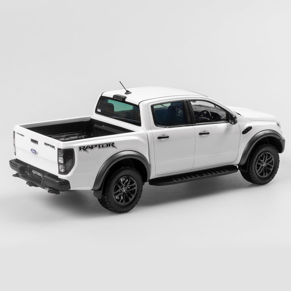Bone White Ranger Raptor 1:18 Ford Ranger Raptor - Arctic White – Authentic Collectables
