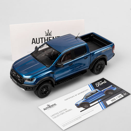 1:18 Ford Ranger Raptor - Performance Blue