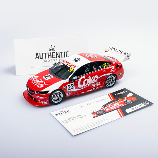 1:18 PremiAir Coca-Cola Racing #22 Holden ZB Commodore - 2022 Repco Bathurst 1000