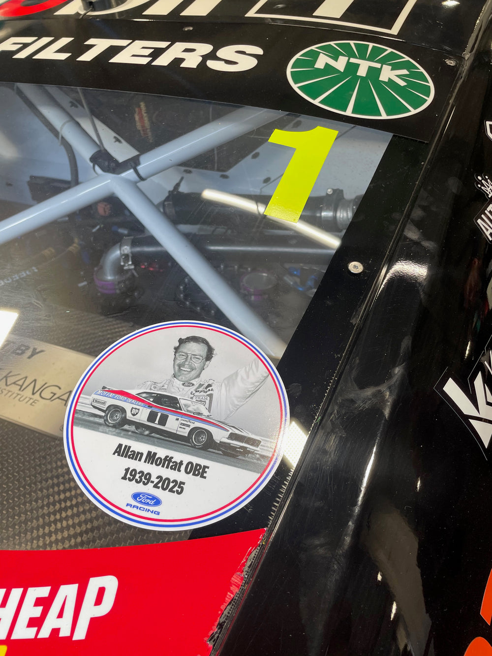 Allan Moffat Tribute Sticker - Pre Order