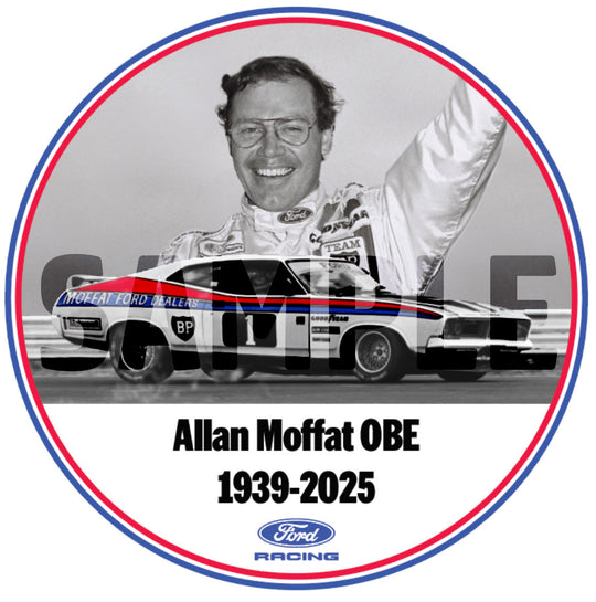 Allan Moffat Tribute Sticker - Pre Order