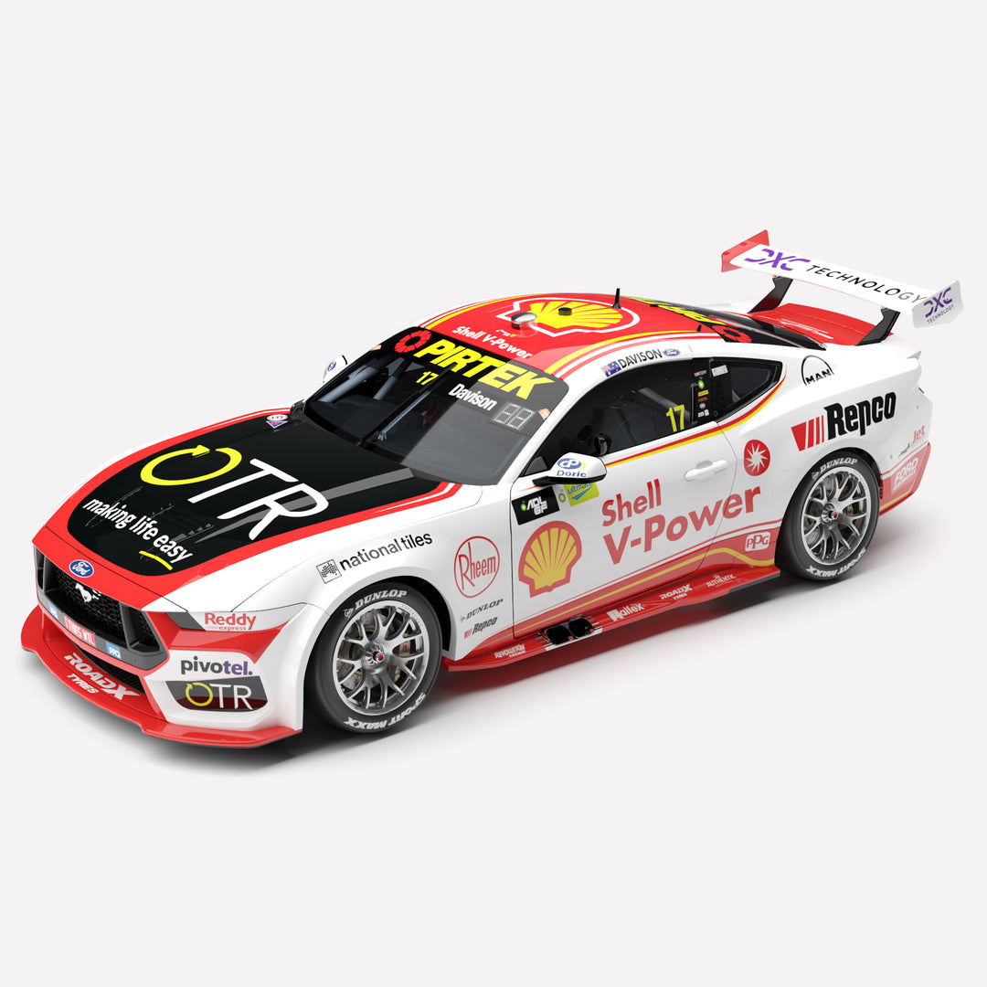 1:43 Shell V-Power Racing Team #17 Ford Mustang GT 2025 BP Adelaide Grand Final Driver: Will Davison (Final Round With DJR)