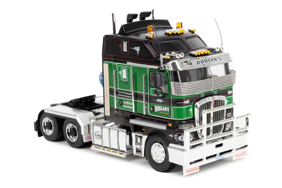 1:50 Kenworth K200 Phat Cab - Doolans Heavy Haulage (Satin black)