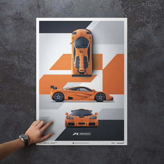 McLaren F1 LM - Papaya Orange Print