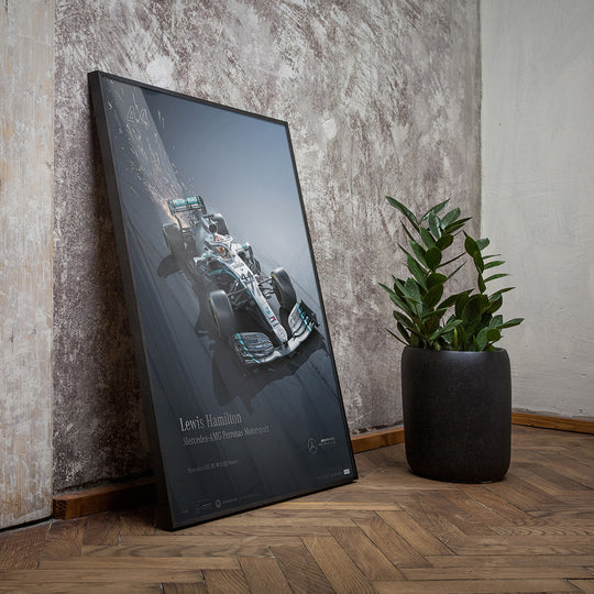 Mercedes-AMG Petronas Motorsport - 2019 Lewis Hamilton - Collector's Edition Print