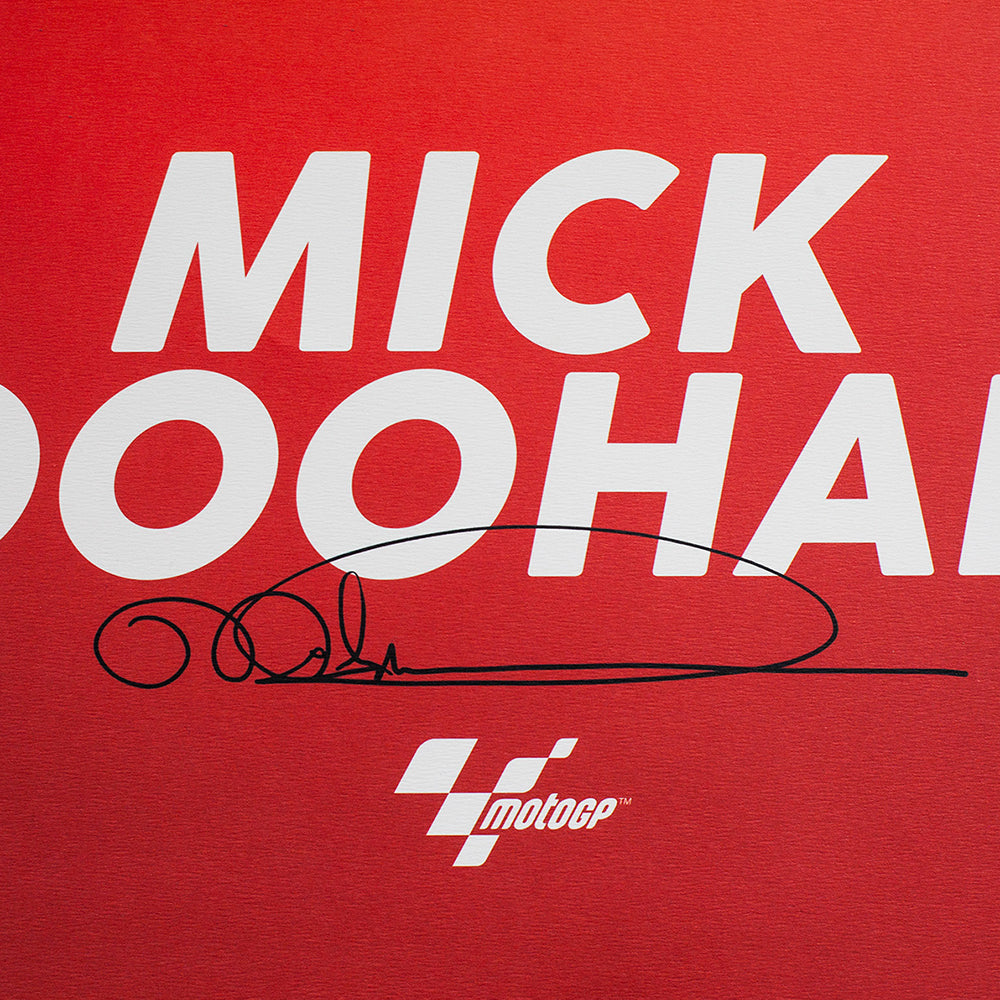 Mick Doohan - Helmet 1999 Print