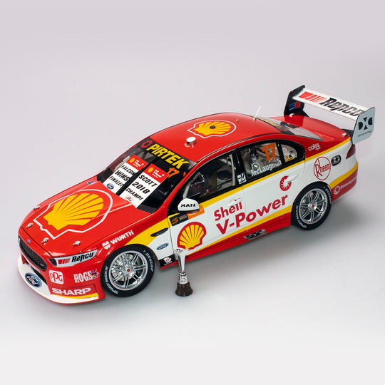 1:18 Shell V-Power Racing Team #17 Ford FGX Falcon Supercar 2018 Championship Winner