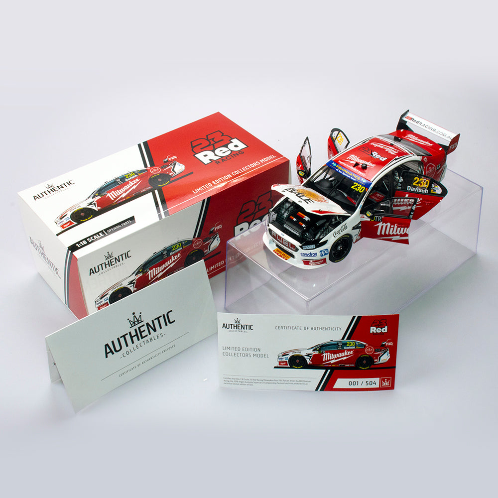 23 Red Racibg 1:18 23 Red Racing #230 Ford FGX Falcon Supercar 2018 VASC Season ...