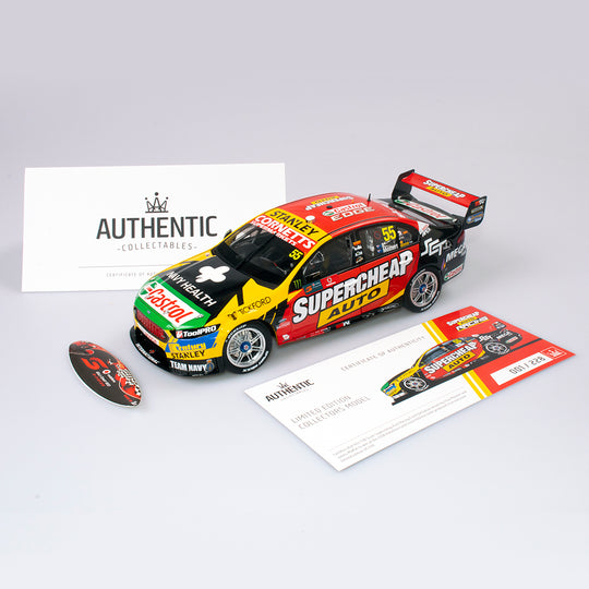 1:18 Supercheap Auto Racing #55 Ford FGX Falcon - 2018 Vodafone Gold Coast 600 Winner - Drivers: Chaz Mostert / James Moffat