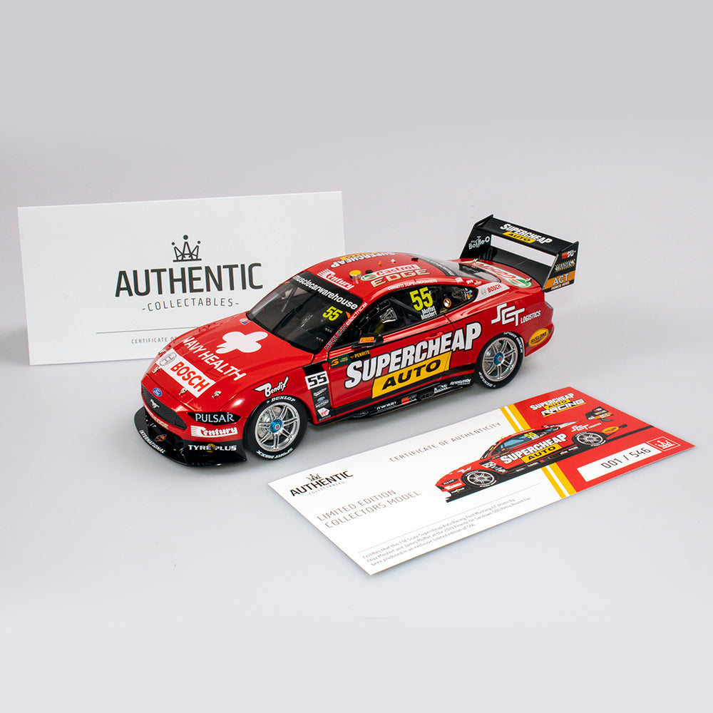 1:18 Supercheap Auto Racing #55 Ford Mustang GT Supercar - 2019 Sandow ...