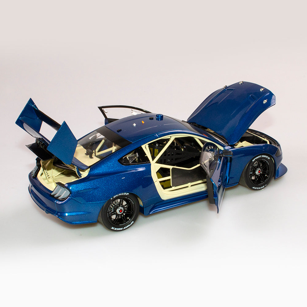 1:18 Ford Mustang GT Supercar - Metallic Blue Plain Body Edition