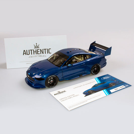 1:18 Ford Mustang GT Supercar - Metallic Blue Plain Body Edition