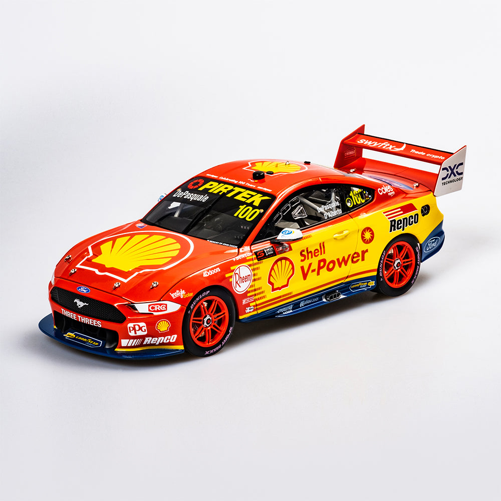 V Power Racing 100 Color 1:18 Shell V-Power Racing Team #100 Ford Mustang GT - 2022 Repco Bathu ...