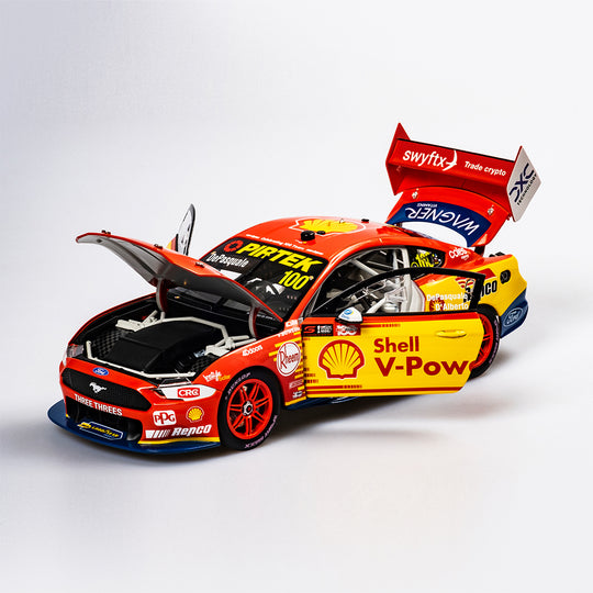 1:18 Shell V-Power Racing Team #100 Ford Mustang GT - 2022 Repco Bathurst 1000 (DJR 1000 Races Livery)