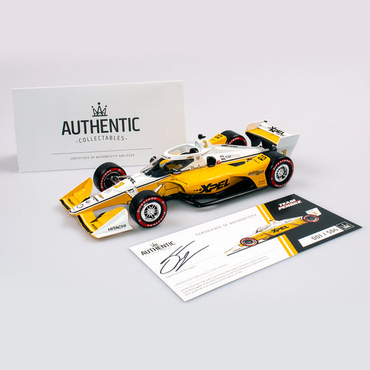 1:18 Team Penske #3 XPEL Dallara Chevrolet IndyCar - 2022 Grand Prix of Monterey - Driver: Scott McLaughlin (Signature Edition)