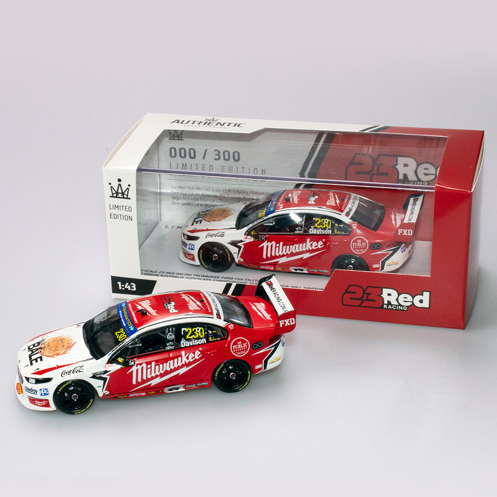 1:43 23 Red Racing #230 Ford FGX Falcon Supercar 2018 VASC Season