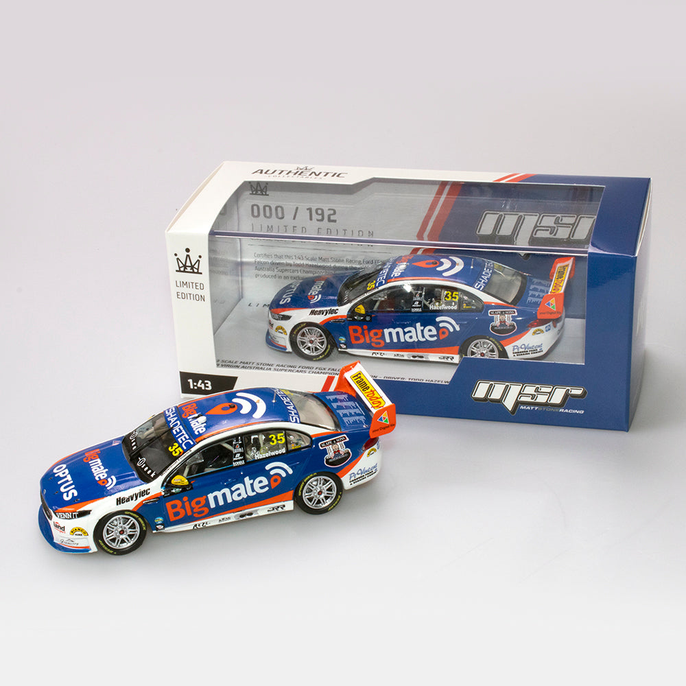 1:43 Matt Stone Racing #35 Ford FGX Falcon Supercar 2018 VASC Season