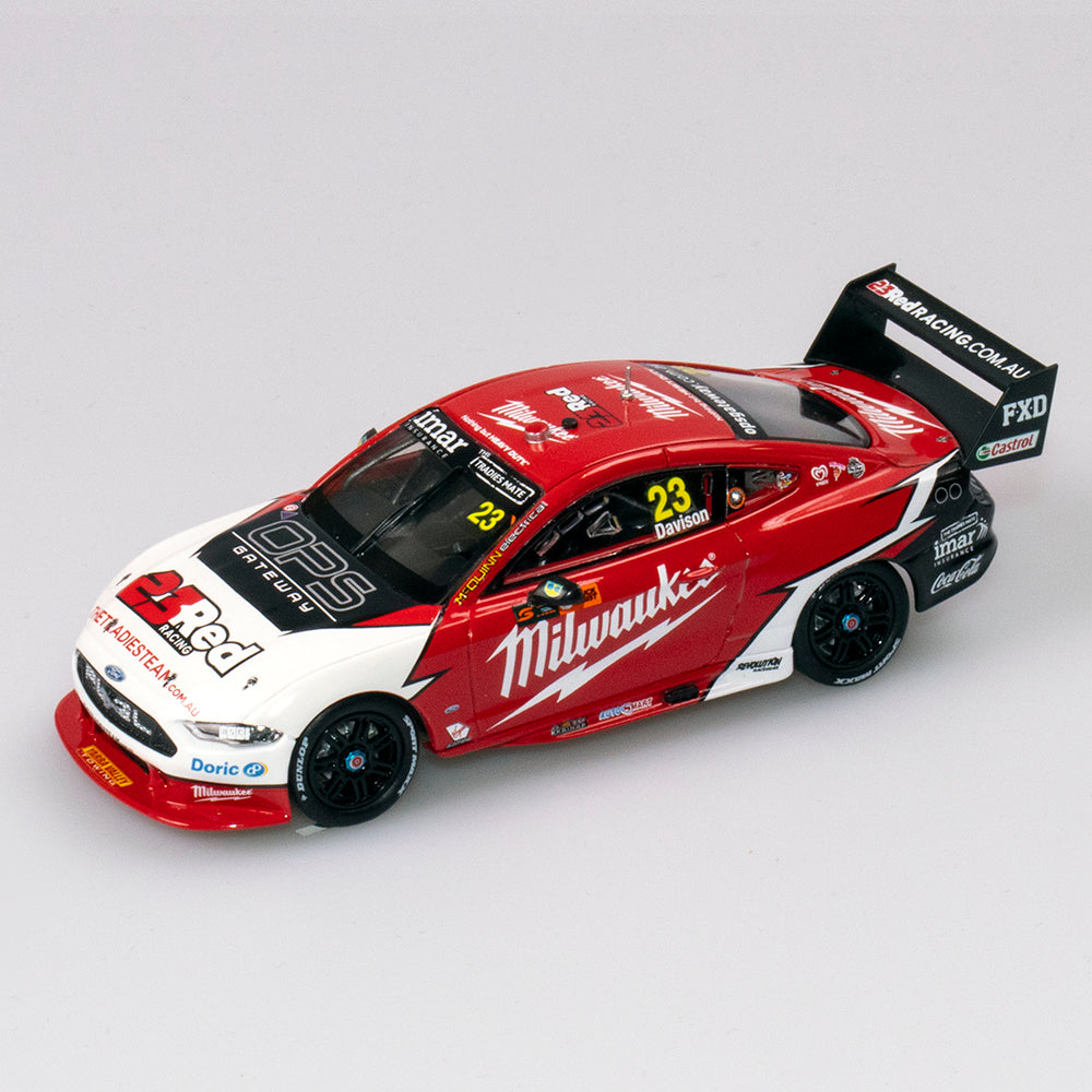1:43 Milwaukee Racing #23 Ford Mustang GT Supercar - 2019 Championship ...