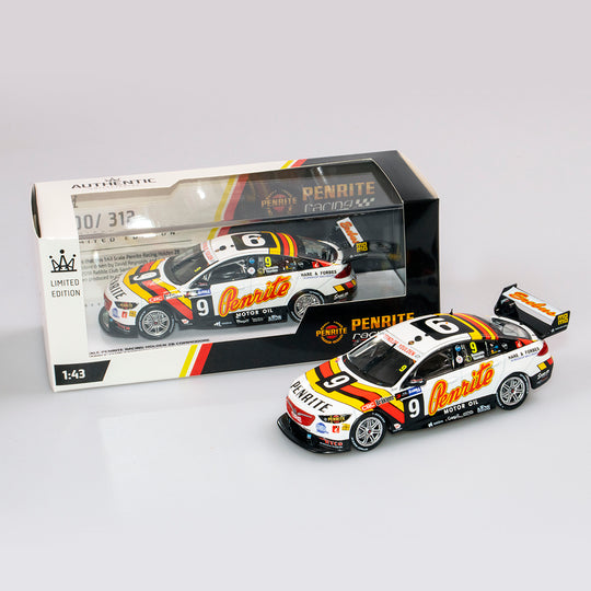 1:43 Erebus Penrite Racing #9 Holden ZB Commodore Supercar - 2018 Sandown 500 Retro Round