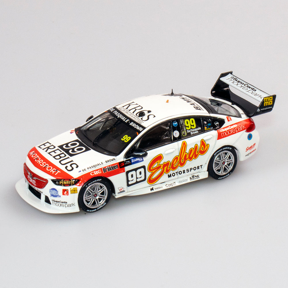 1:43 Erebus Motorsport #99 Holden ZB Commodore Supercar - 2018 Sandown 500 Retro Round