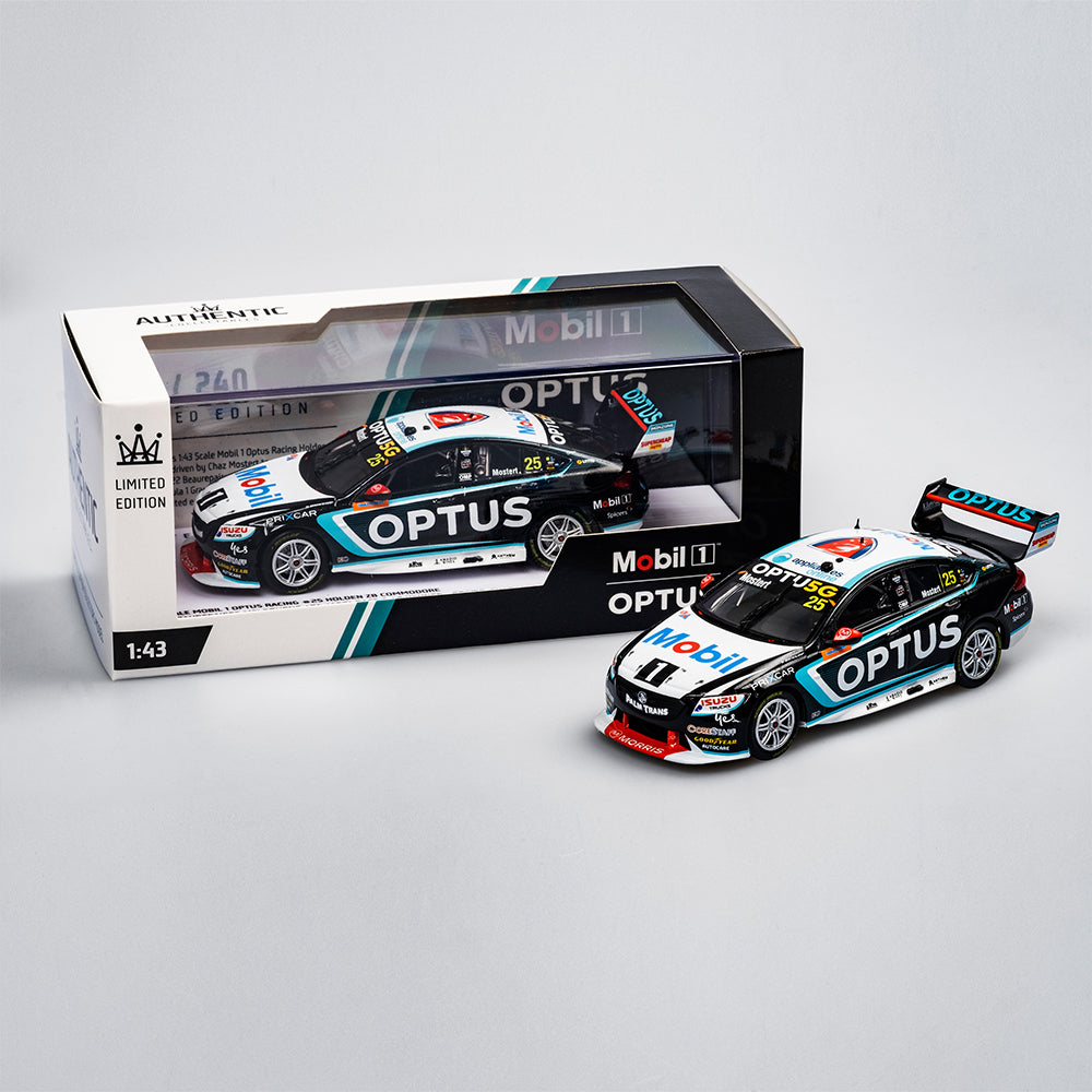 1:43 Mobil 1 Optus Racing #25 Holden ZB Commodore - 2022 Beaurepaires Melbourne 400 (AGP) Race 6 / 9 Winner