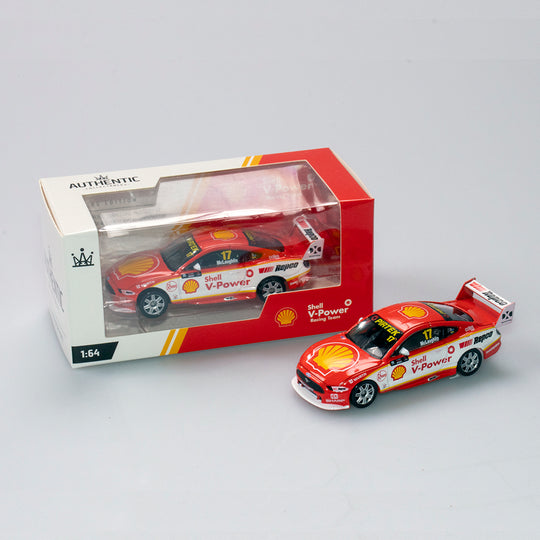 1:64 Shell V-Power Racing Team #17 Ford Mustang GT Supercar - 2019 Championship Season