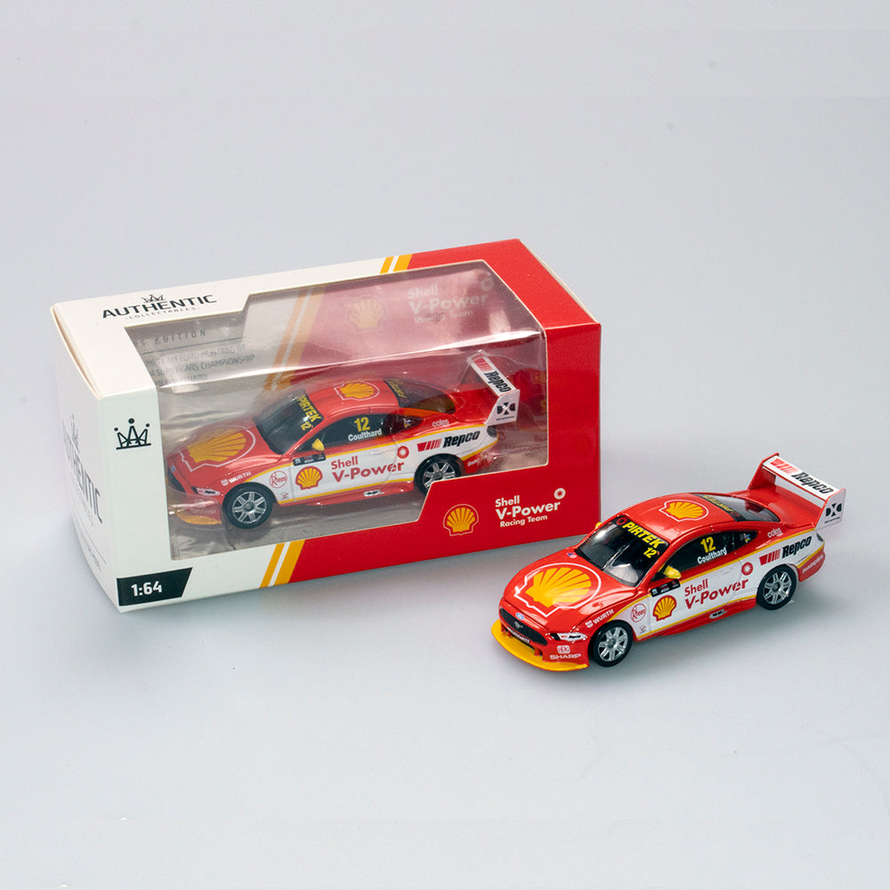 1:64 Shell V-Power Racing Team #12 Ford Mustang GT Supercar - 2019 Championship Season