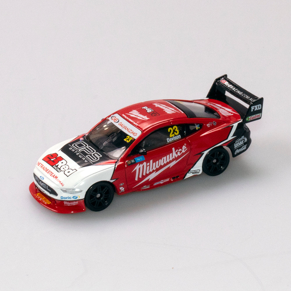 1:64 Milwaukee Racing #23 Ford Mustang GT Supercar - 2019 Championship Season