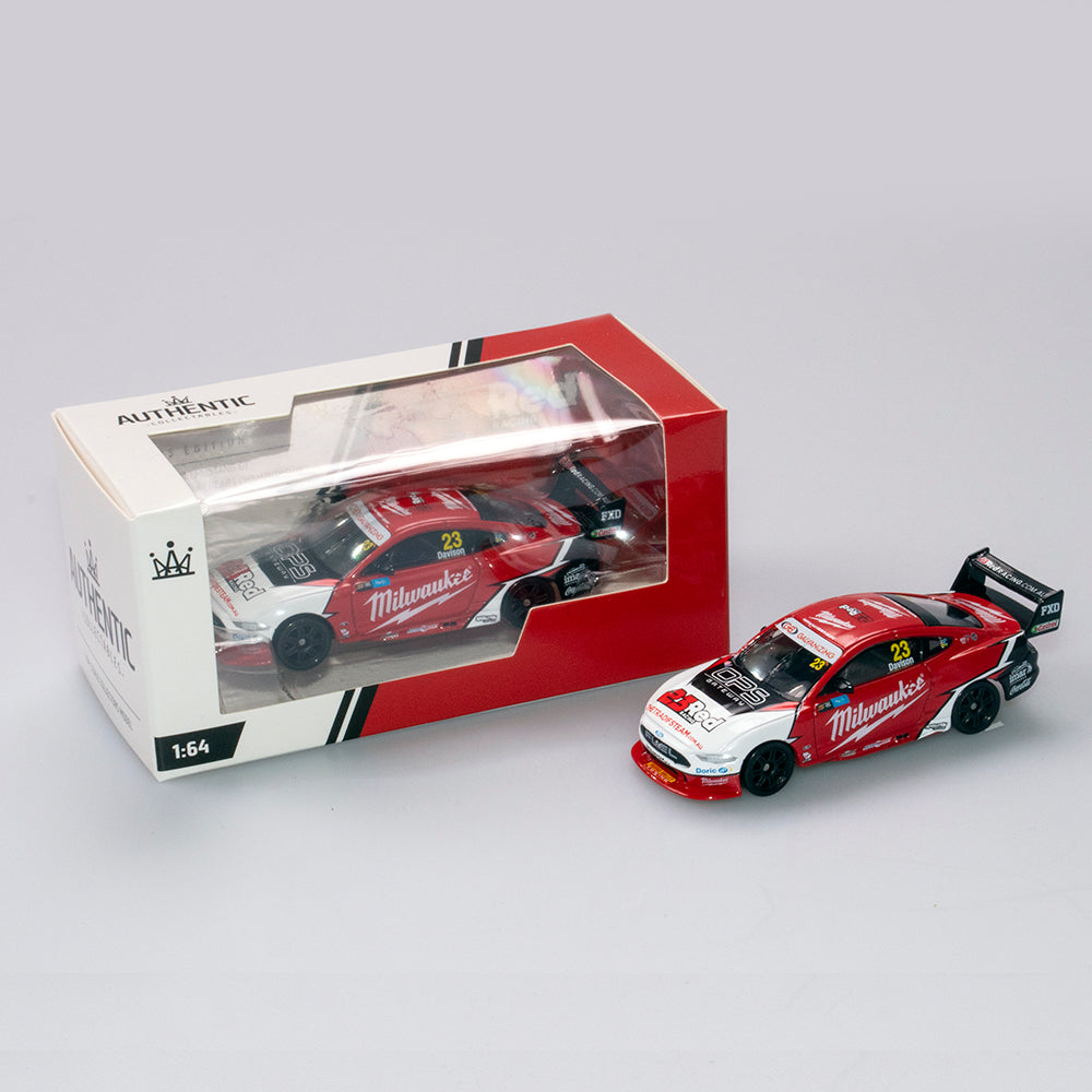 1:64 Milwaukee Racing #23 Ford Mustang GT Supercar - 2019 Championship Season