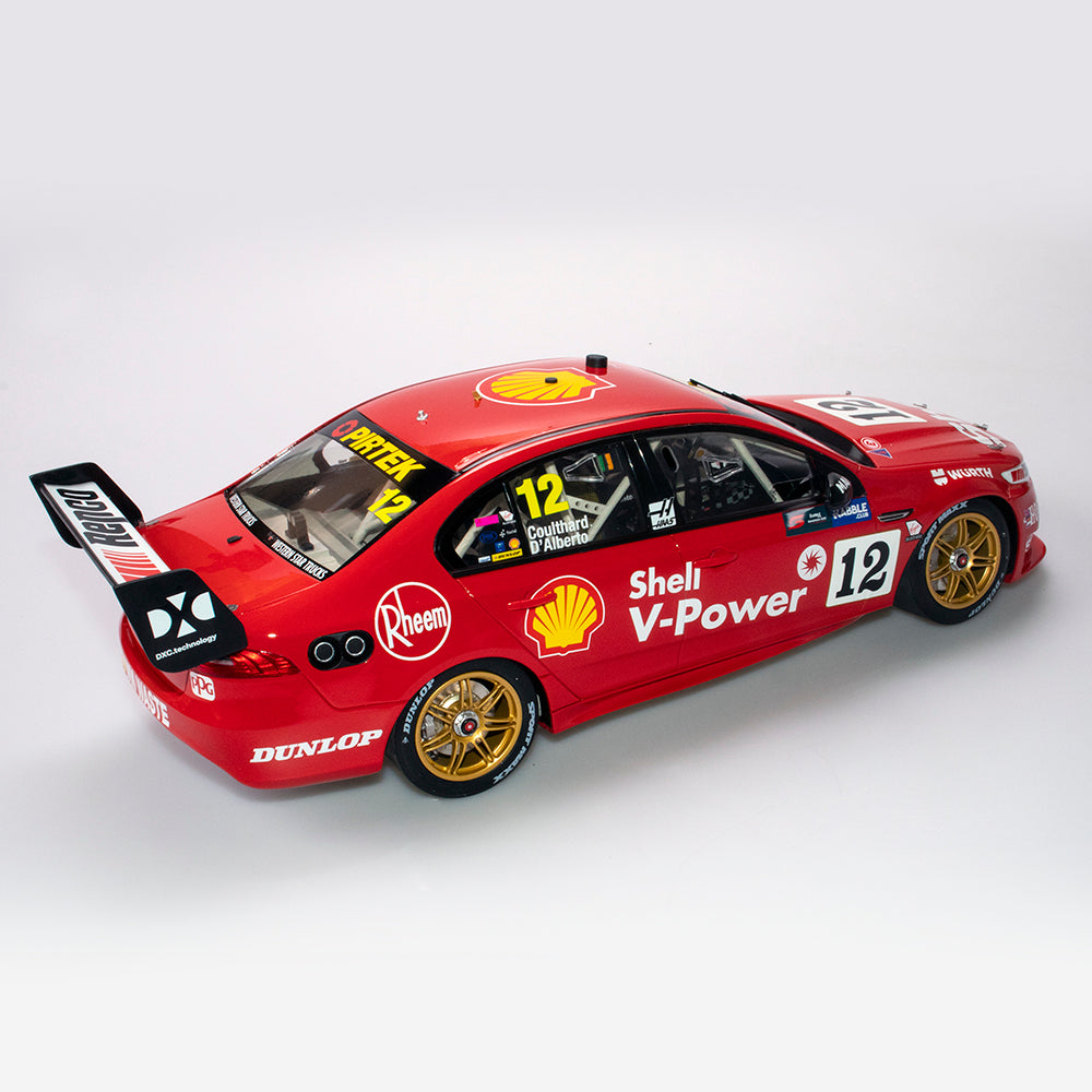 1:12 Shell V-Power Racing Team #12 Ford FGX Falcon 2018 Sandown 500 Retro Round