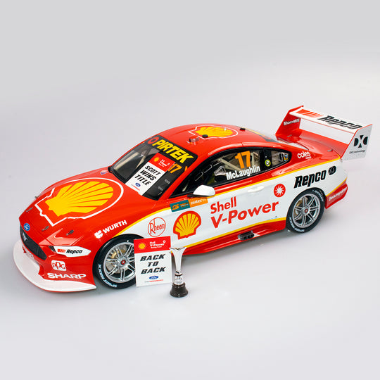 1:12 Shell V-Power Racing Team #17 Ford Mustang GT Supercar - 2019 Championship Winner