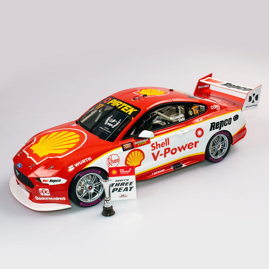 1:12 Shell V-Power Racing Team #17 Ford Mustang GT Supercar - 2020 Championship Winner