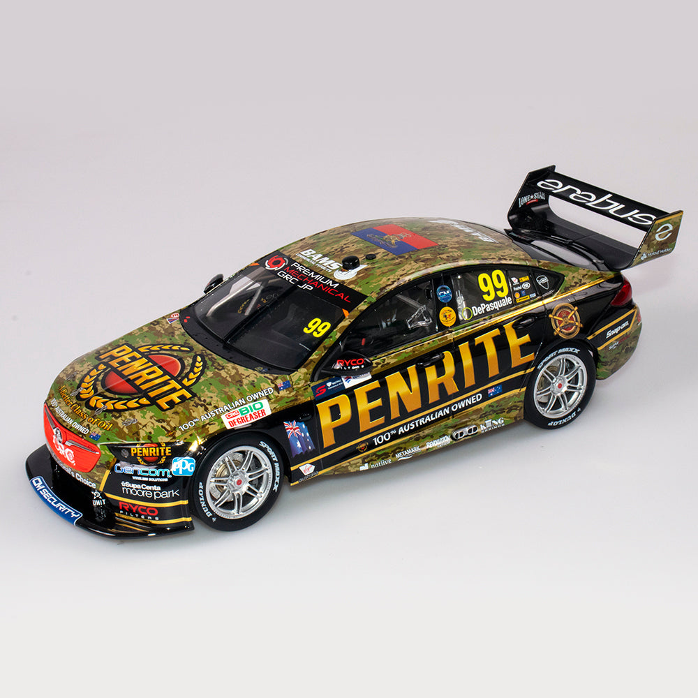 1:18 Erebus Penrite Racing #99 Holden ZB Commodore Supercar - 2019 Townsville 400 Camouflage Livery