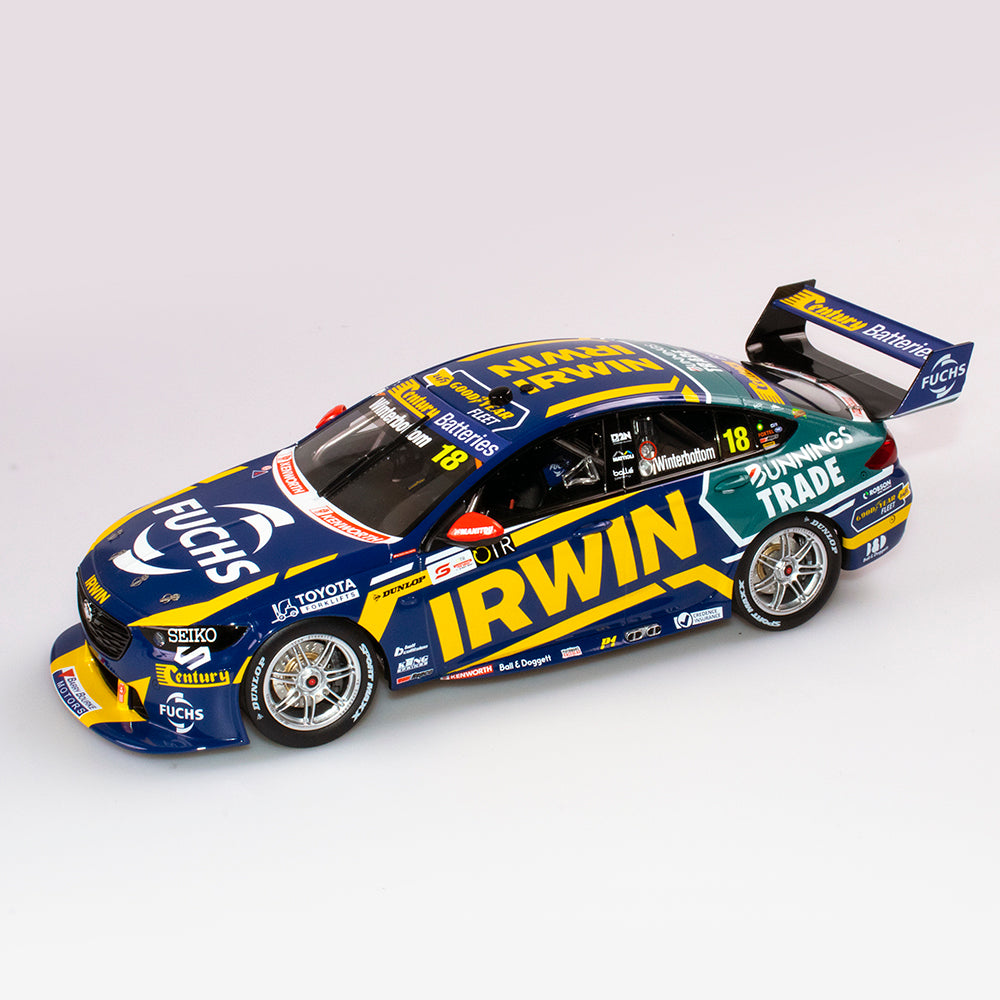 1:18 IRWIN Racing #18 Holden ZB Commodore - 2021 OTR SuperSprint At The Bend