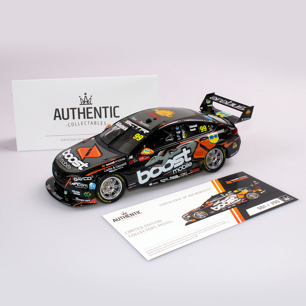 Boost Mobile Racing Merch 1:18 Scale Erebus Boost Mobile Racing #99 Holden ZB Commodore - 2021 R ...