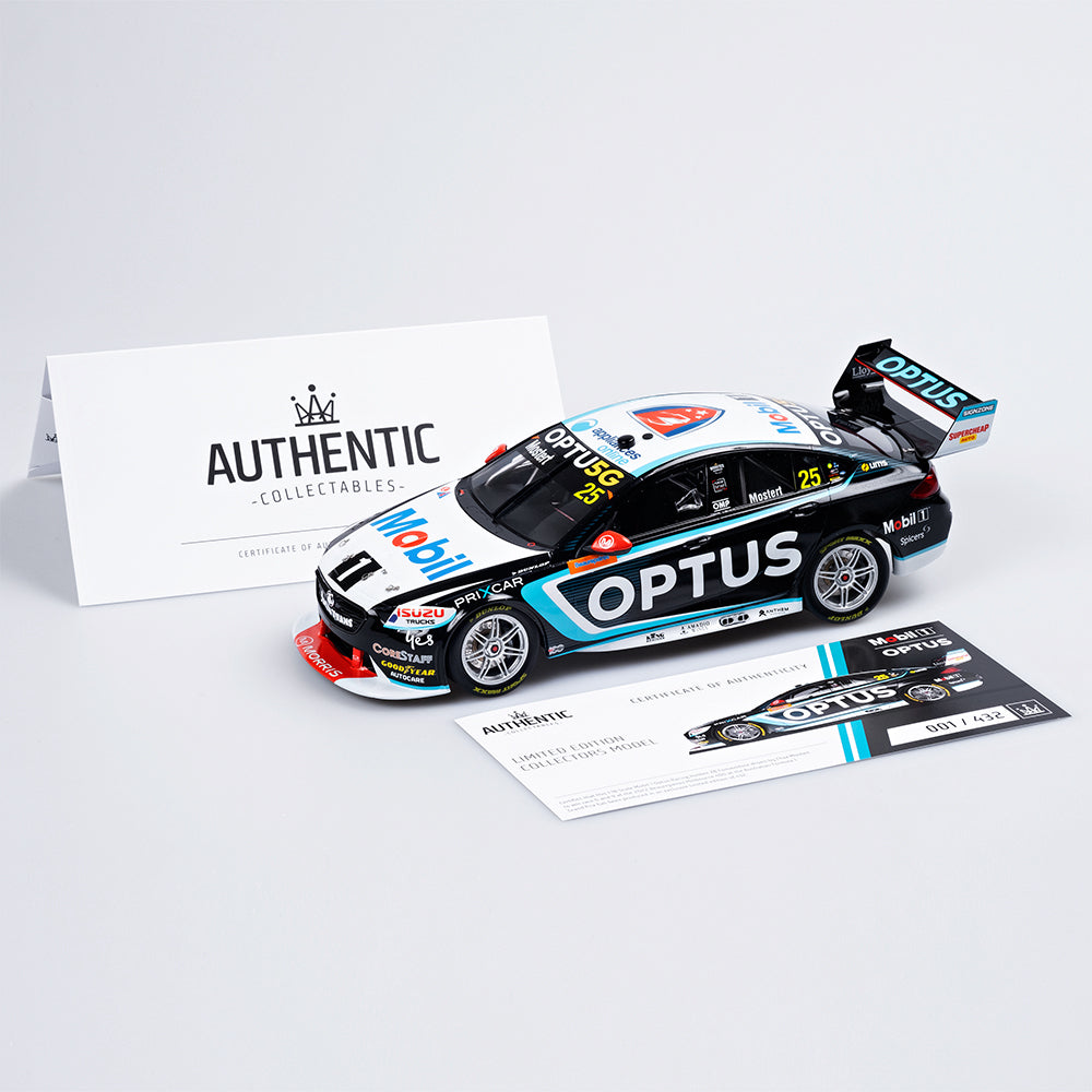 1:18 Mobil 1 Optus Racing #25 Holden ZB Commodore - 2022 Beaurepaires Melbourne 400 (AGP) Race 6 / 9 Winner