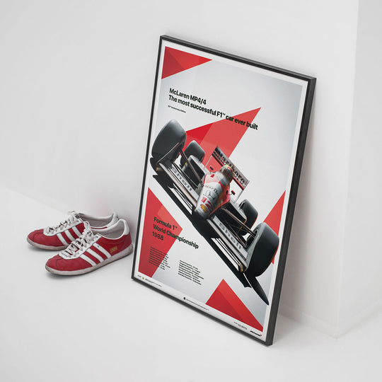 McLaren MP4/4 Ayrton Senna 1988 F1 World Champion (MP4/4) Print