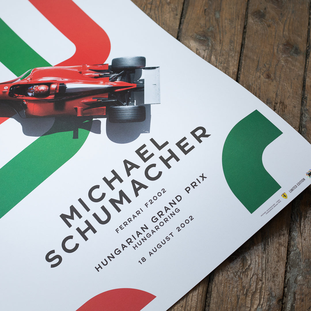 Ferrari F2002 - Michael Schumacher - Hungarian Grand Prix - 2002 - Limited Edition