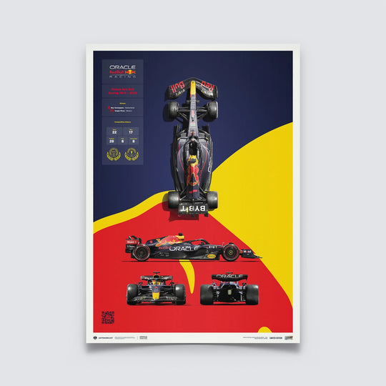 Oracle Red Bull Racing - RB18 - Blueprint - 2022 | Limited Edition