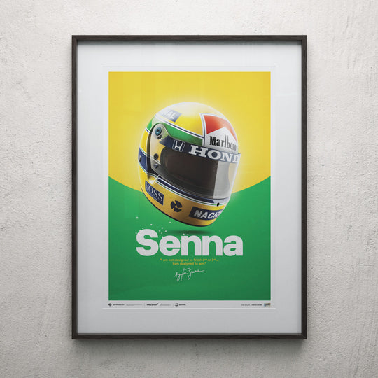 McLaren MP4/4 - Ayrton Senna - Helmet - San Marino GP - 1988 | Limited Edition