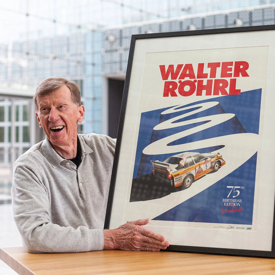 Walter Rohrl - 75th Birthday - San Remo 1985 - Limited Edition Print